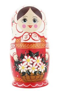 Матрешка "Ромашки", 5 мест